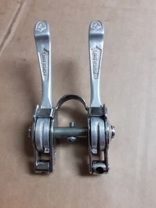Vintage Suntour Power Shifters, stem mount, friction, 5-6 speed, Japan, used - Picture 1 of 9