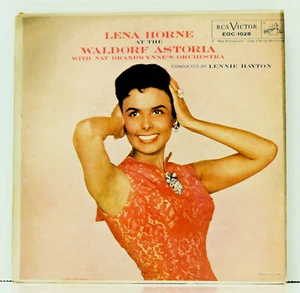 Vintage LENA HORNE 45 EP - AT WALDORF ASTORIA- I Love To Love - 3 Record Set- NM - Picture 1 of 6