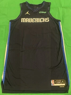 Authentic Nike Dallas Mavericks Statement Blank Basketball Jersey, Size 48 - Image 1 of 4