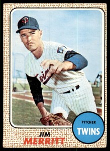 1968 Topps Jim Merritt Minnesota Twins #64