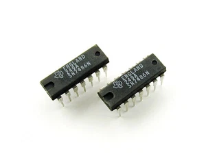 SN7486N [4 Stück] Quad 2-Input Exclusive-OR Gates; 7486 IC Texas Instruments; DIP-14 - Bild 1 von 2