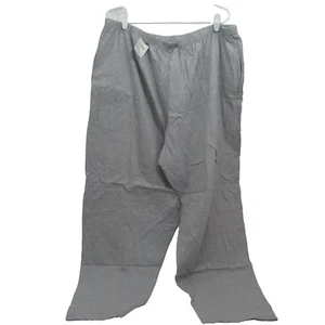 Just My Size Womens Black Pull On Elastic Waist Lounge Sweatpants pocket 2X Gre - Picture 1 of 9