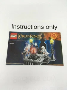 NUR Anleitung Lego 79005 Wizard Battle Herr der Ringe Hobbit; ohne Steine - Bild 1 von 1
