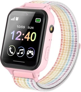 Kids Smart Watch Ages 4-12, Nylon Strap, 10 Games, Camera, Music, Gifts - Picture 1 of 1