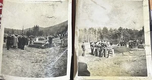 Maine Estate 2 WWII Dated 1944 Military Funeral Burial Cemetery Photos See Pics - Picture 1 of 7
