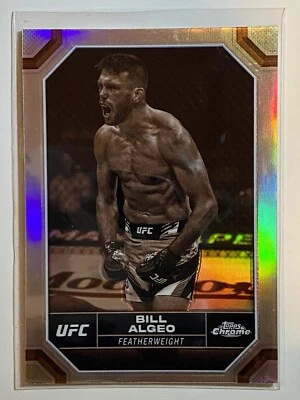 2024 Bill Algeo Topps UFC # 27 Sepia Refractor  - Image 1 of 2