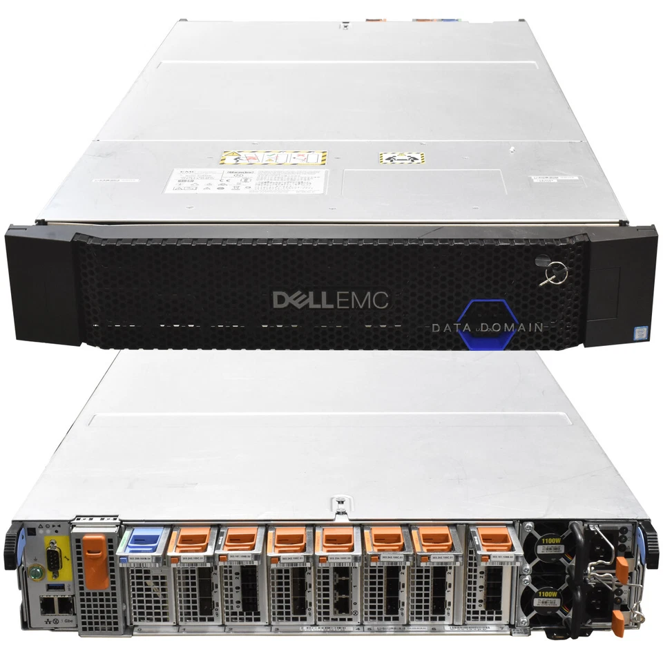 EMC Data Domain DD6800 Storage 2x E5-2630 v4 192GB PC4 12x LFF 4x 10GbE 4 Port - Image 1 of 4
