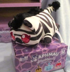 Peluche Aphmau Meemeows Mystery Safari Zebra 6" Edición Limitada NUEVO NIOB - Imagen 1 de 8