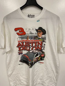 Austin Dillion #3 Daytona 500 Pole Winner Shirt 2014 Chase RCR Men's XL - Picture 1 of 3