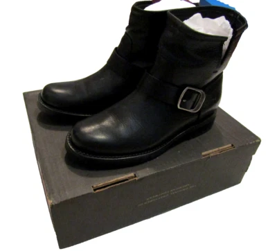 FRYE женщин черный Veronica ботинок кожаный ботильоны размер 8 - Изображение 1 из 3