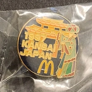 Neue seltene McDonalds 1997 Kansai Japan Pin - Bild 1 von 4