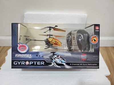 NEW Propel Model #15021 RC Remote Control Gyropter 3 Channel IR Gyro Helicopter - Image 1 of 4