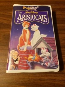The Aristocats VHS, 1996 Walt Disney Masterpiece Clam Shell - Picture 1 of 2
