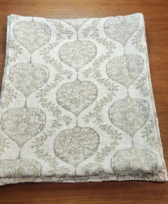 Table Runner by SHABBY CHIC 15” X 78” BoHo Made in India 100% Cotton - Image 1 of 4