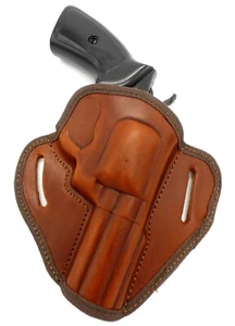 CEBECI Right Hand Brown Leather OWB Belt Holster for ROCK ISLAND M200 .38 4" - Picture 1 of 8
