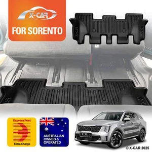 Third Row Seat Floor Mat for Kia Sorento 2020-Onwards Car Mats Carpet Liner - Picture 1 of 9