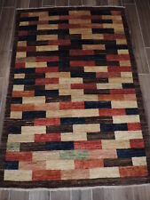 6x4ft. Rare Handmade Modcar Chobi Wool Rug