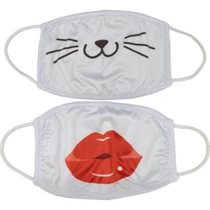 2er Set Mund-Nasen-Maske Katze & Mund waschbar einz. verpackt - Picture 1 of 1