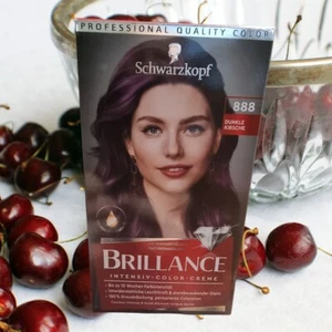 Schwarzkopf Brillance Haarfarbe Intensive Color Cream - 888 Dark Cherry - Bild 1 von 1