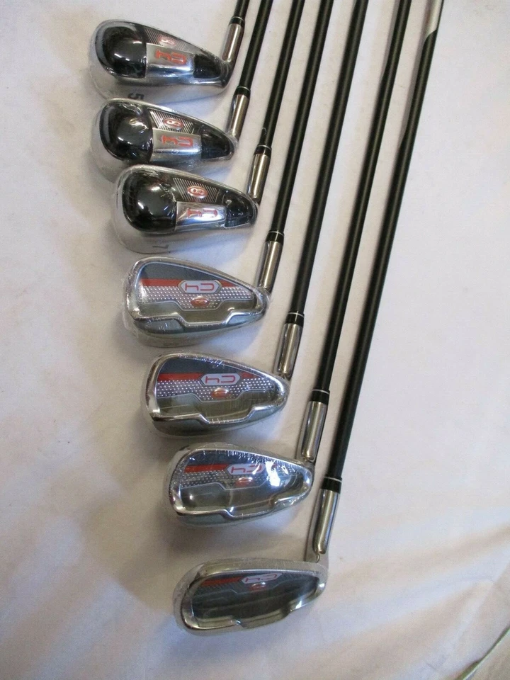 Left Hand GO GOLF C4 Progressive Irons (5-Sw) regular graphite  - Image 1 of 4