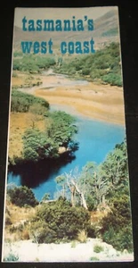 TASMANIA 1972  WEST COAST FOLD OUT TOURIST BROCHURE - Picture 1 of 6