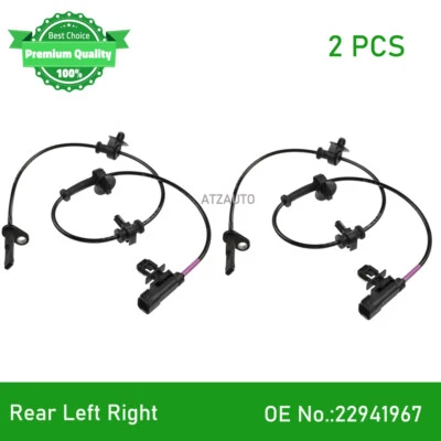 Rear Driver Passenger ABS Wheel Speed Sensor For Cadillac ATS 13-19 CTS 14-19 - Image 1 of 4