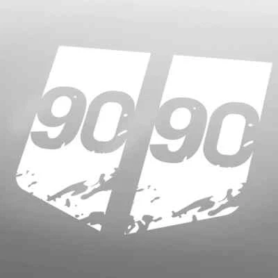 Land Rover New Defender 90 110 Side Fender Sticker Decal - Image 1 of 4