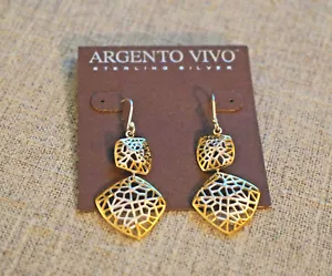 Argento Vivo Sterling Silver Women's Chandelier Earrings $99.00 - Picture 1 of 4