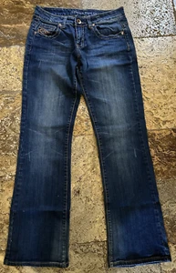 Cowgirl Tuff Orange Don't Fence Me In Stretch Denim Western Jeans Women's 29x33 - Picture 1 of 6