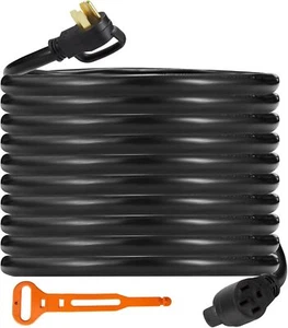10/15/25/30 Ft Generator Extension Cord 50 Amp Generator Extension Cord - Picture 1 of 12