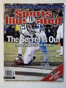 Muhsin Muhammad 26 gennaio 2004 Edicola illustrata sportiva senza etichetta Carolina - Foto 1 di 1