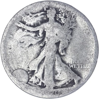 1920 (P) Walking Liberty Half Dollar About Good 90% Silver See Pics E516 - Image 1 of 3