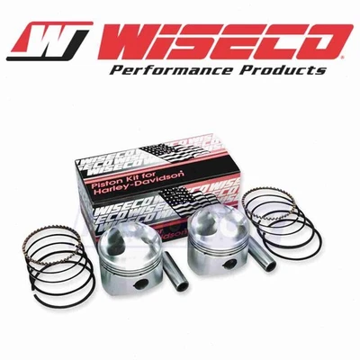 Wiseco K Piston Kit for 1979-1981 Harley Davidson FXEF Fat Bob - Engine rk Foto 1 de 4