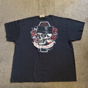 New - The Original Lucky 13 Dia De Los Muertos Shirt Men’s 3XL Short Sleeve - Picture 1 of 5