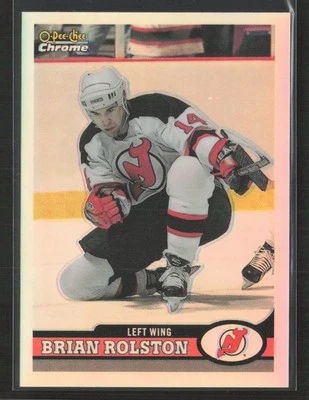 Brian Rolston 1999-00 O-Pee-Chee Chrome #128 Refractors Devils - Image 1 of 2