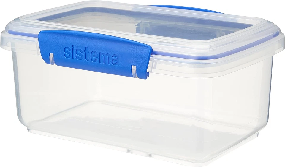 Sistema KLIP IT Rectangular Collection Storage Container 33.8 Oz./1 L Clear/B