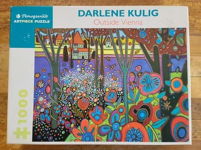 Outside Vienna Darlene Kulig Pomegranate Puzzle 1000 Piece Jigsaw NEW - Image 1 of 3
