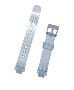 Correa Original Para Reloj Casio Azul Transparente LA-20WHS-2A - Imagen 1 de 2