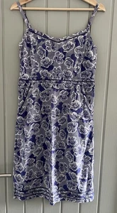 White stuff sun dress Dress 100% Cotton Size 12R - Picture 1 of 4