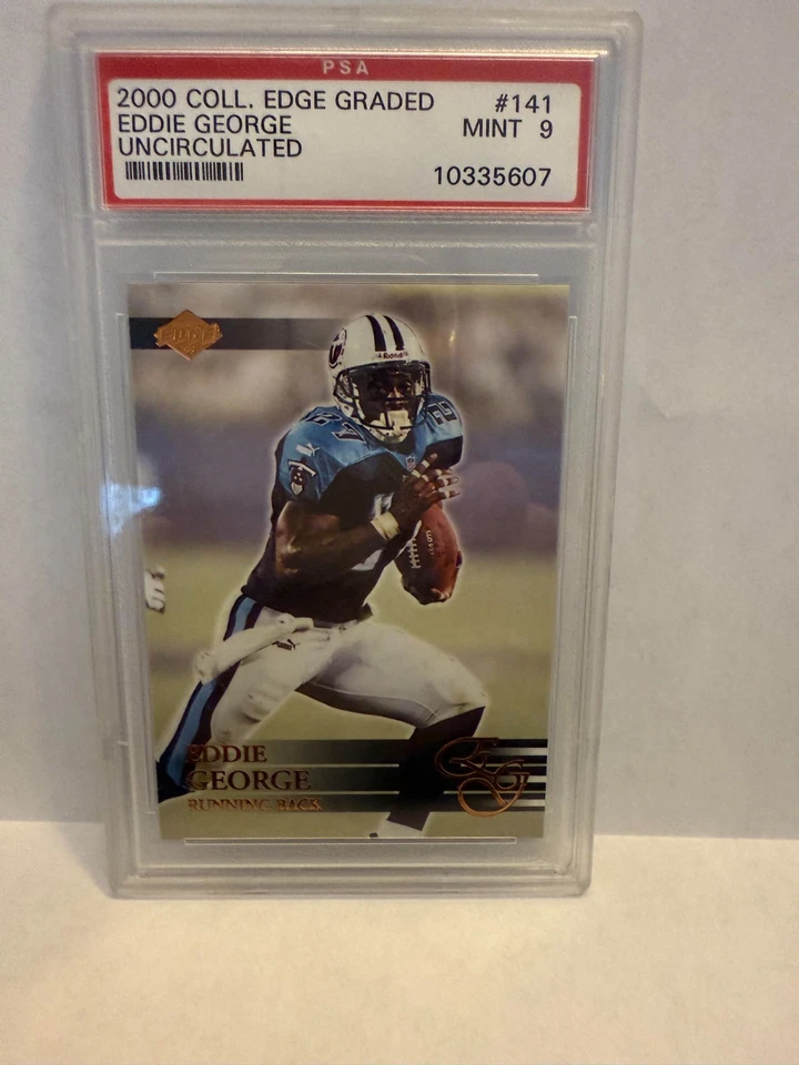2000 Collector's Edge Graded - Eddie George #141 Uncirculated /5000 - Image 1 of 1