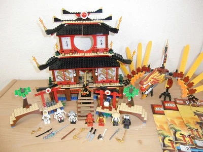 Lego Ninjago 2507 Feuertempel - mit Bauanleitung - guter Zustand - Bild 1 von 4