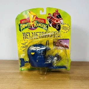 Casco de corredores Mighty Morphin Power Rangers Blue Ranger Empire juguete de colección 1995 - Imagen 1 de 12