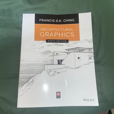 Architectural Graphics by Francis D. K. Ching (2015, Trade Paperback) 6th Ed. - Image 1 of 4
