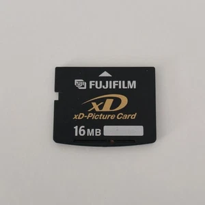 16MB FUJIFILM xD-Picture Card Memory For Fujifilm OLYMPUS Cameras 16 MB - Picture 1 of 2