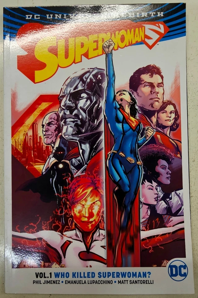 DC Comics Superwoman Graphic Novel Vol 1  Who Killed Superwoman TPB New - Image 1 of 1