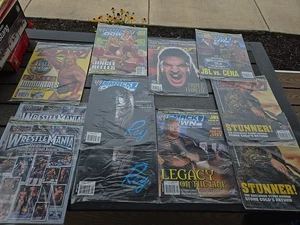 11 New WWE Smackdown & Raw 2005 Magazine Lot JBL John Cena WrestleMania 21 Etc - Picture 1 of 12