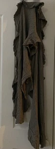 Metalicus Australia Olive Green Scarf with Ruffle Trim BNWOT - Picture 1 of 4