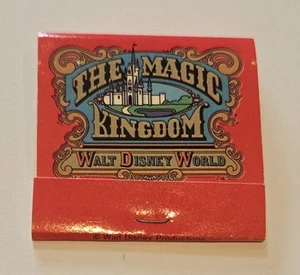 Walt Disney World Magic Kingdom / Tobacconist Main Street USA adv matchbook - Picture 1 of 3