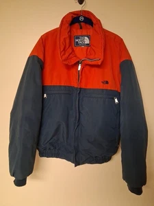 Vintage (Blue Tag) The North Face Colorblock Jacke Skimantel L 80er rot blau LOOK - Bild 1 von 11