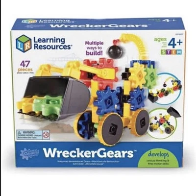 Learning Resources Gears! Gears! Gears! Wrecker Gears Educational Toy Set - Image 1 of 4